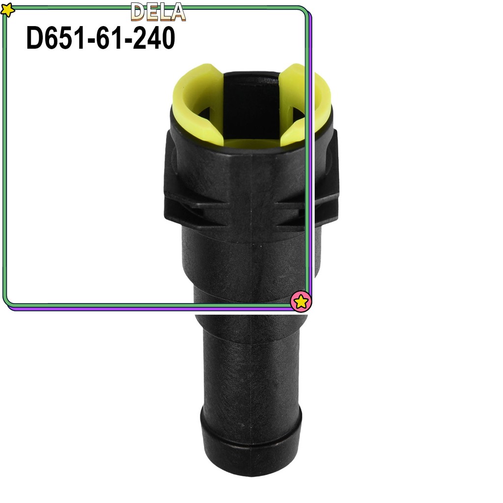 DELA HOTCooling Water Hose Connector สําหรับ Mazda 3 2004-2012 สําหรับ Mazda 5 D651-61-240