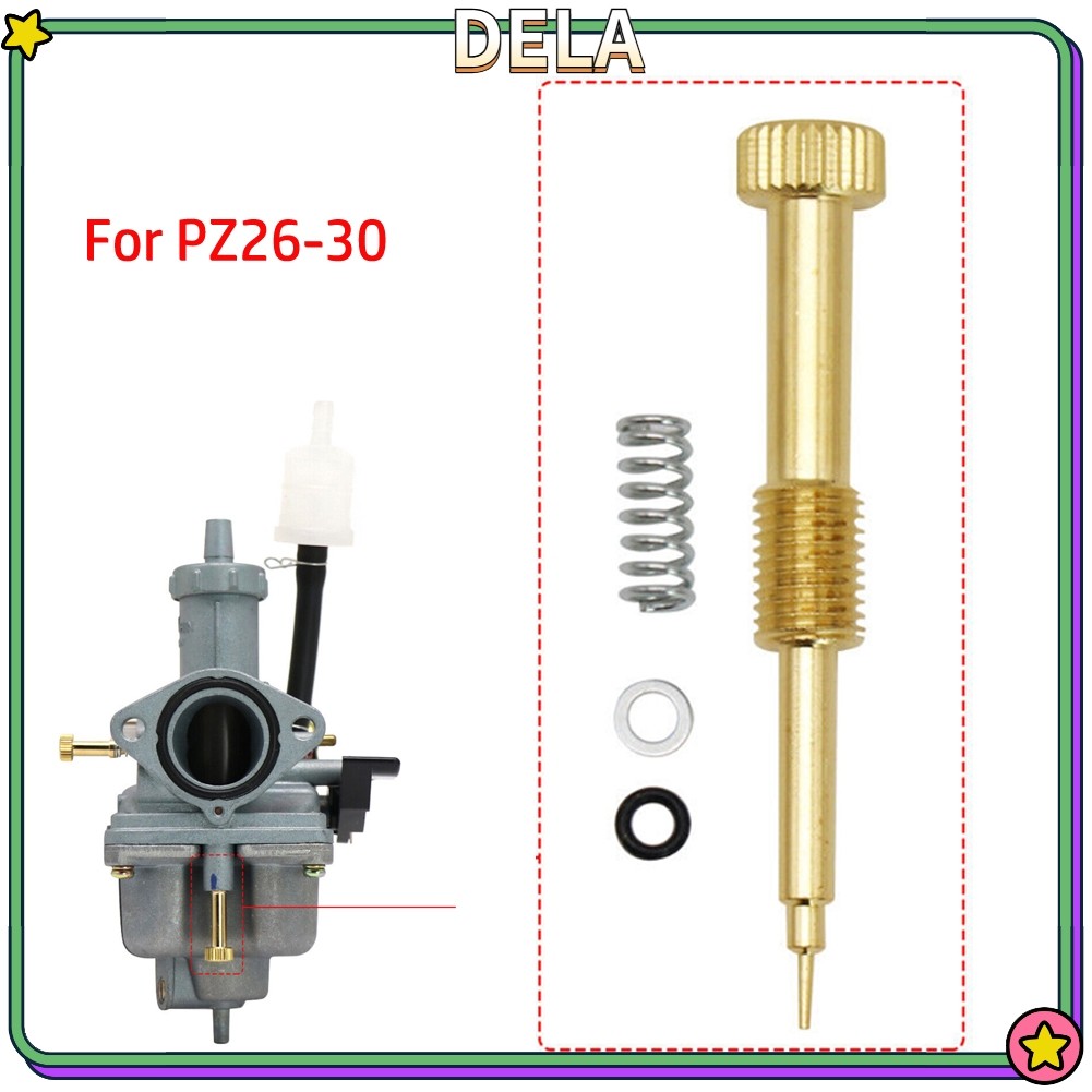 DELA HOTFor PZ26 PZ27 PZ30 Part คาร์บูเรเตอร์ผสมสกรูปรับ Air Fuel Mixture