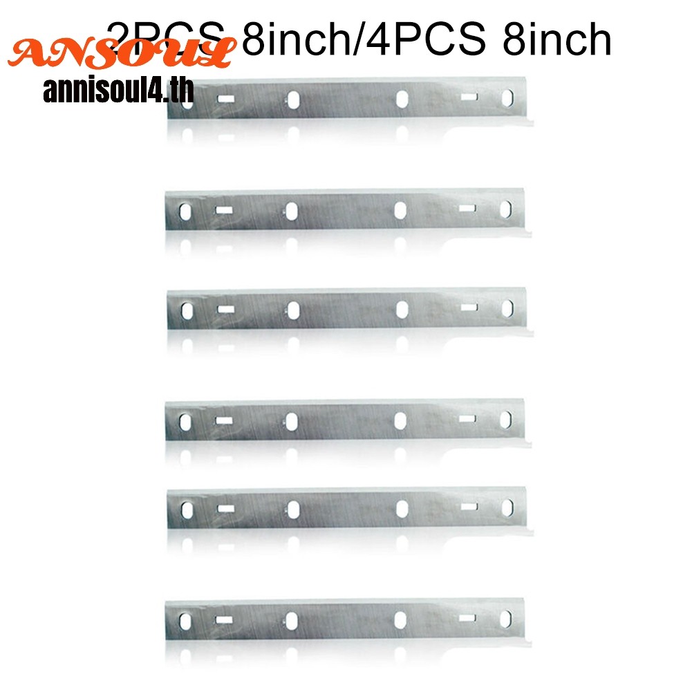ใบมีดกบ 8 นิ้ว 4 ชิ้นสําหรับ Woodstar PT85 HSS PT8500 HT850