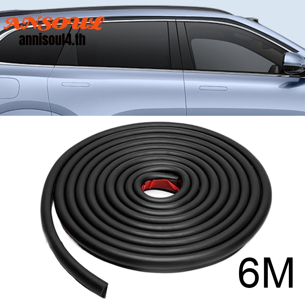 6M RV Rain Gutter 1/2 "ความสูงรางหยด PVC Rain Strip หลังคา J Shape Rain Gutter