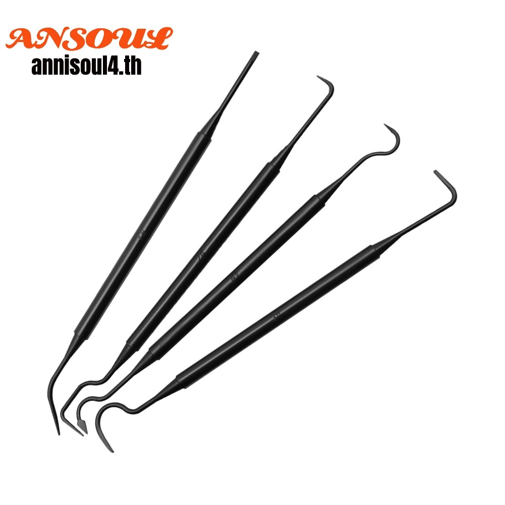 Double-end Nylon Pick Set เครื่องมือทําความสะอาดรายละเอียดมัลติฟังก์ชั่นอุปกรณ์เสริมในรถยนต์