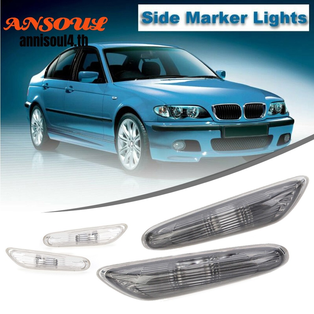 คู่ด้านข้างไฟเลี้ยวไฟแสดงสถานะสําหรับสําหรับสําหรับ BMW E46 E60 E61 E83