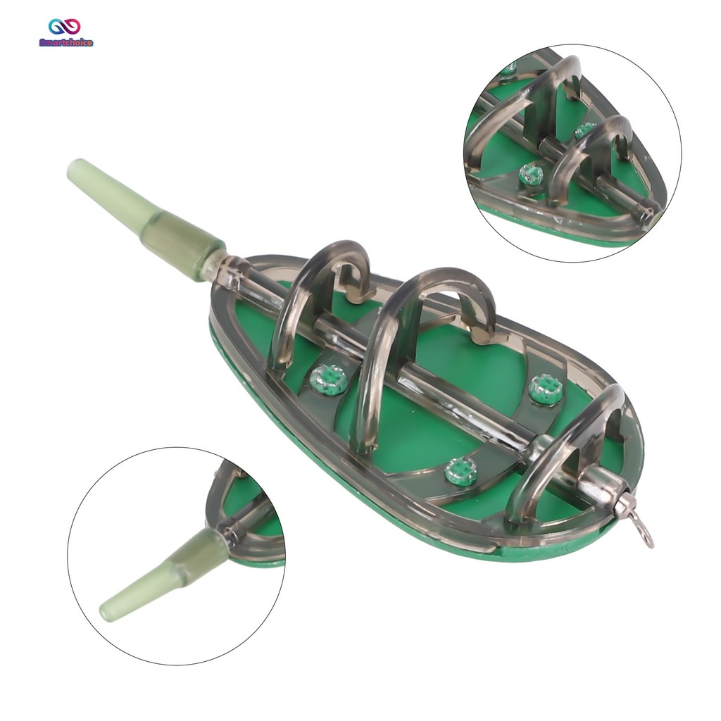 20 ~ 100g Inline Method Feeder หรือ Mould สําหรับปลาคาร์พตกปลา Tackle เครื่องมือวิธี Feeder