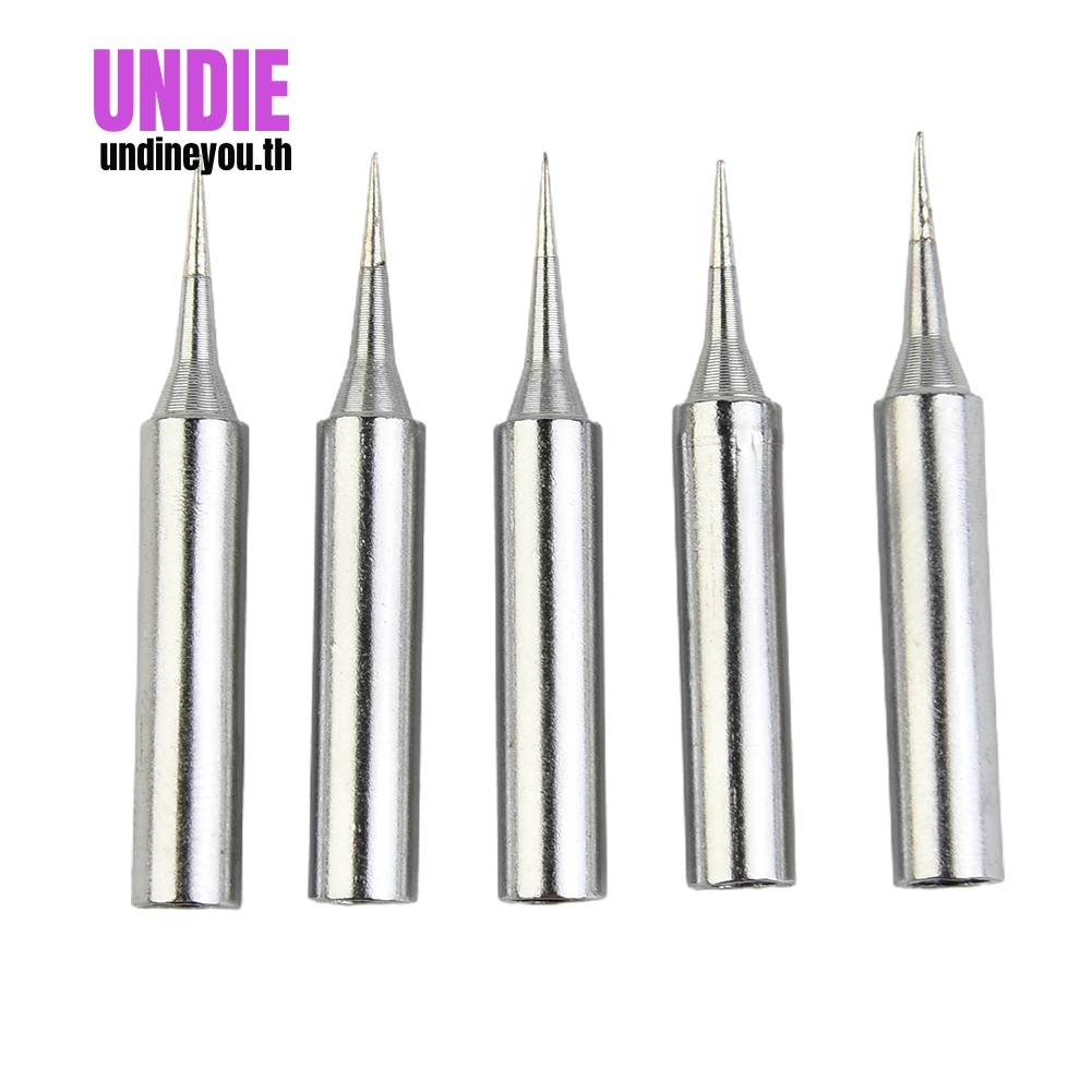 5 ชิ้นตะกั่วฟรีเปลี่ยนเครื่องมือบัดกรีบัดกรีเหล็กเคล็ดลับหัว 900m-TI 936 737