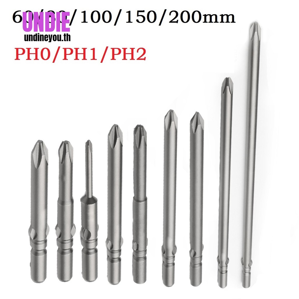 60-200 มม. PH0 PH1 PH2 802 ไขควงไฟฟ้าไขว้ Bit Magnetic ImpactDriver