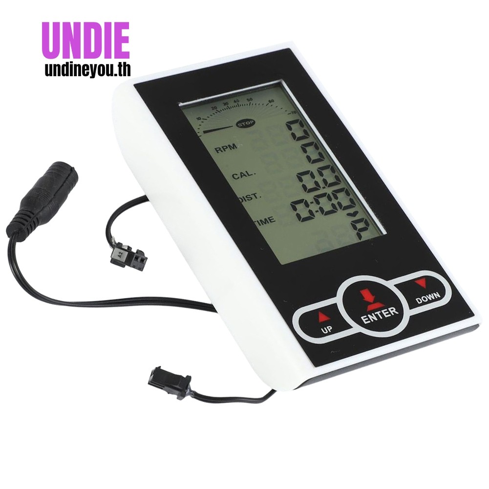 เครื่องออกกําลังกาย Bike Monitor Speedometer เครื่องเขียน Bike Elliptical Trainer Display