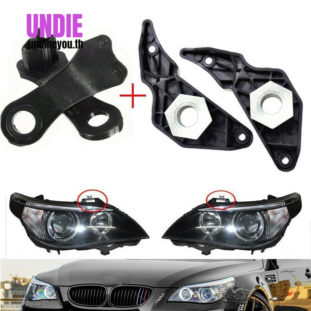 4X ขวา + ซ้ายไฟหน้าซ่อมวงเล็บสําหรับ BMW E60 E61 525i 530i 540i 545i 550i