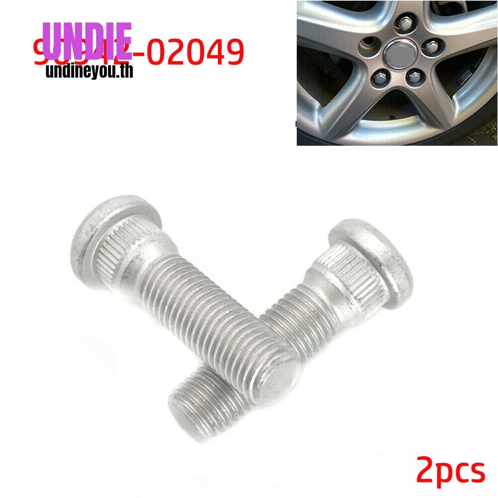 2x สําหรับ TOYOTA สําหรับ TACOMA สําหรับ LEXUS WHEEL LUG STUD HUB BOLT 90942-02049