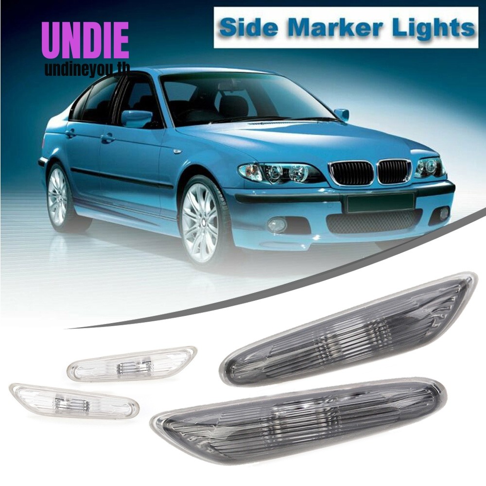 คู่ด้านข้างไฟเลี้ยวไฟแสดงสถานะสําหรับสําหรับสําหรับ BMW E46 E60 E61 E83