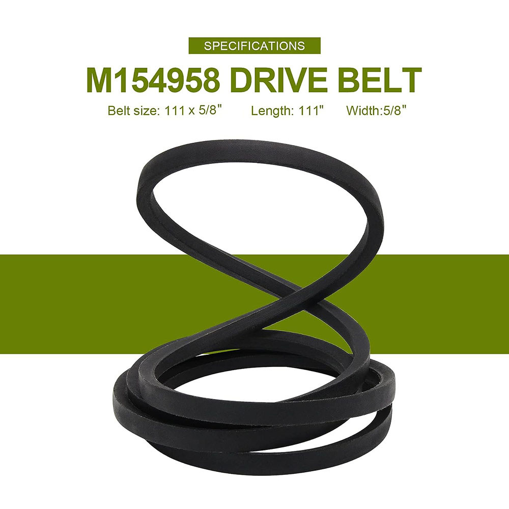 เข็มขัดเครื่องตัดหญ้าเข็มขัดดาดฟ้าสําหรับ John Deere M110313 ม154958 GT242 GT262 GT275 LX176 /178