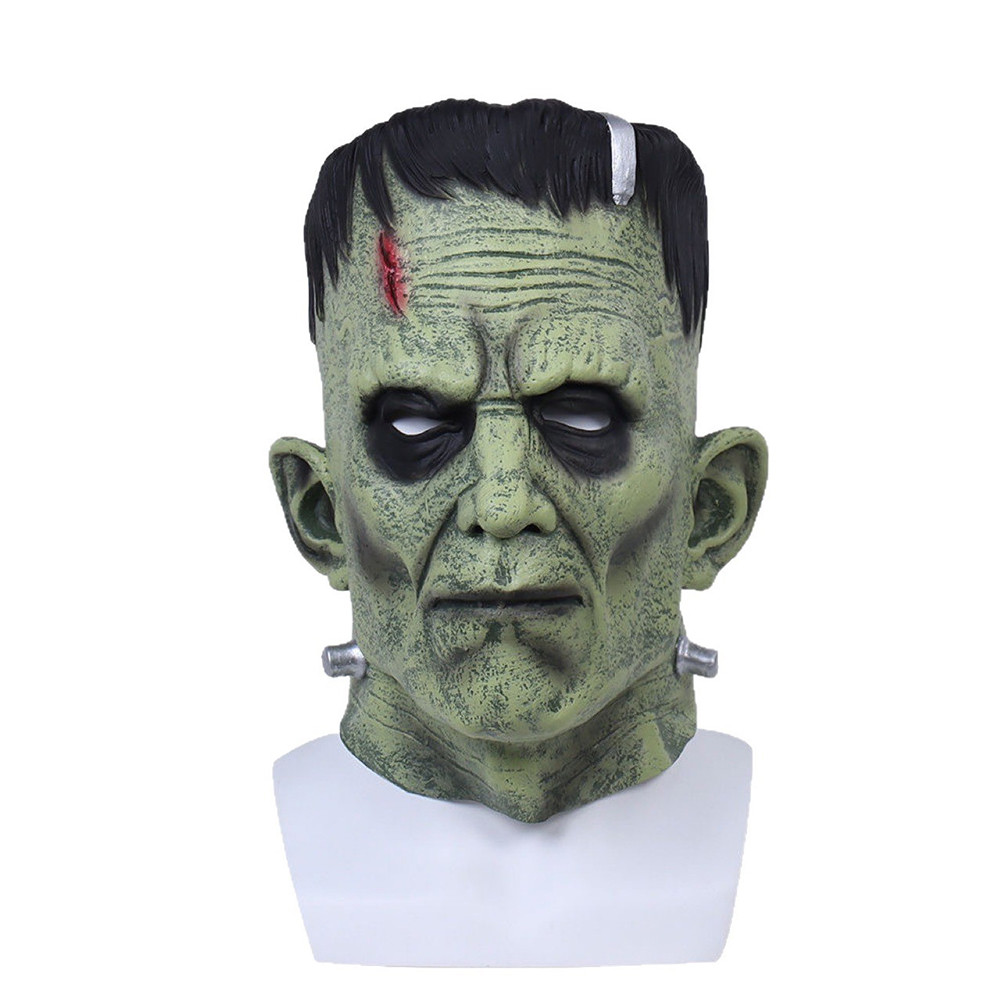 Frankenstein Monster Horror Latex Full Head Masks สําหรับปาร์ตี้ฮาโลวีนคอสเพลย์ Prop