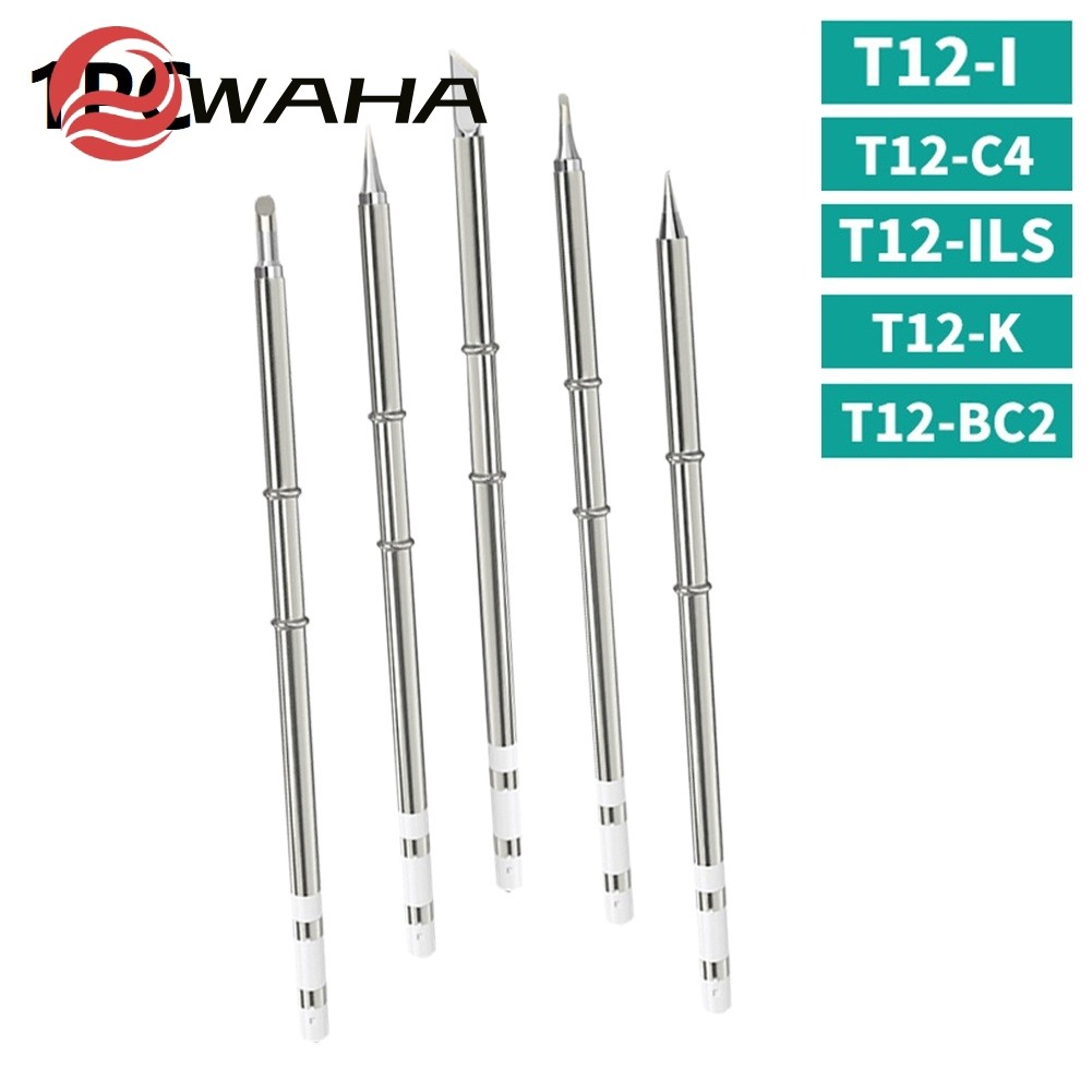 ⭐สต็อกพร้อม⭐T12 หัวแร้งเคล็ดลับสถานีบัดกรีหัวแร้งไฟฟ้า ILS/K/I/BC2/C4