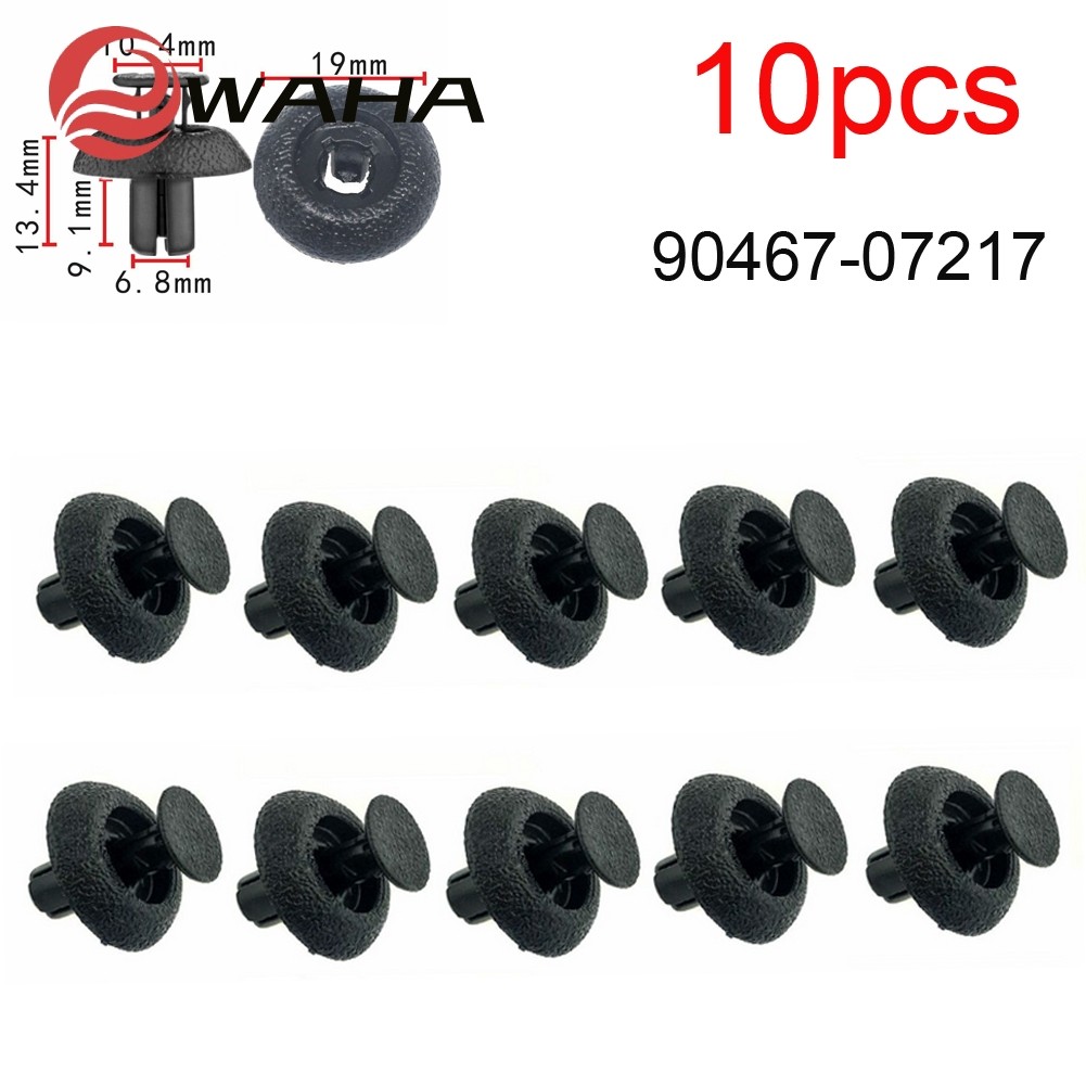 ⭐สต็อกพร้อม⭐10x สําหรับ LEXUS LS460 LS460L RX350 RX450H ฝาครอบเครื่องยนต์คลิปหม้อน้ํา