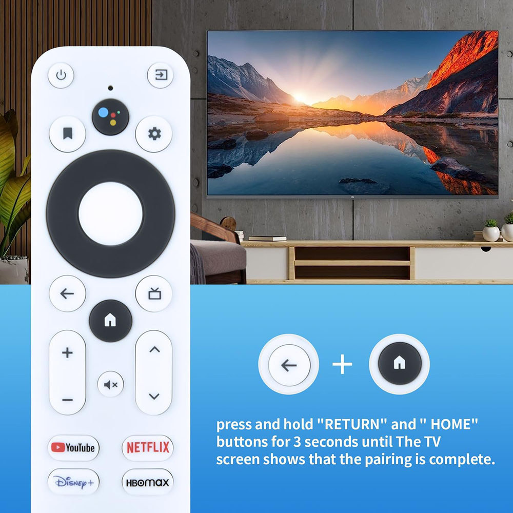 รีโมทเสียง 100026240 สําหรับอุปกรณ์ติดสตรีมมิ่ง ONN Android TV FHD