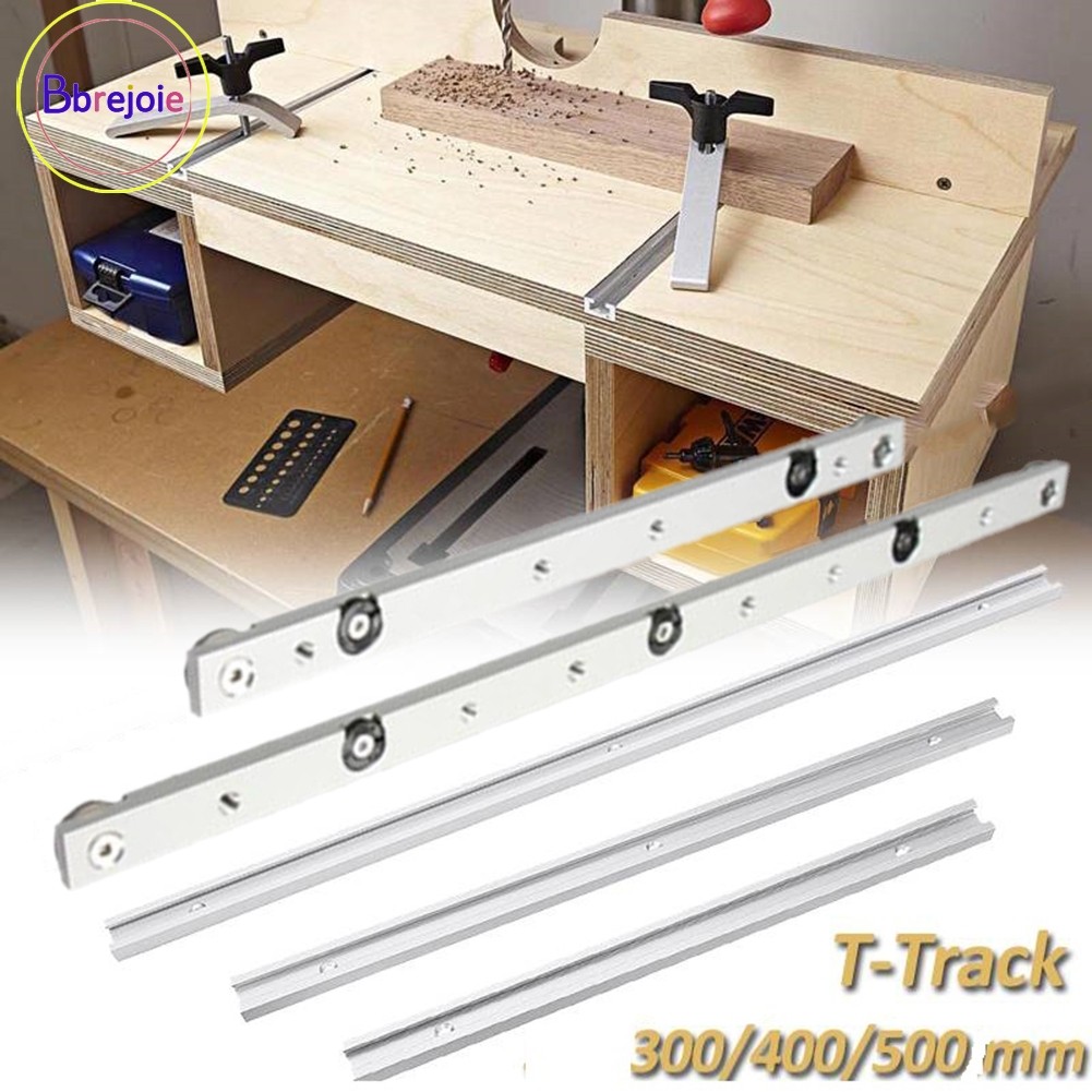 <BBREJO> อลูมิเนียมอัลลอยด์ T-tracks Slot Miter Track และ Miter Bar Slider ตารางเลื่อย Miter❀
