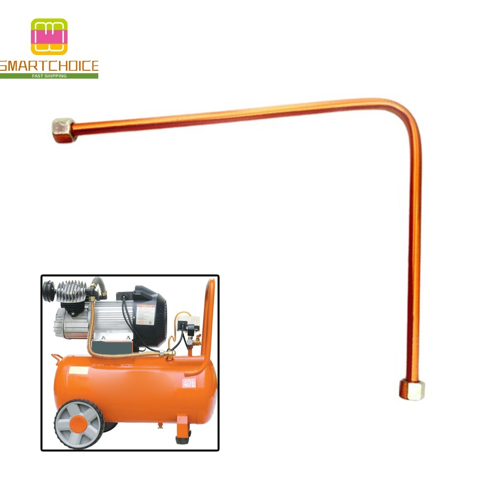 [SMARTCHOICE] 21 นิ้ว Aluminium Air Compressor Exhaust Tube Replacement Air Pipe Air Pump Parts❀