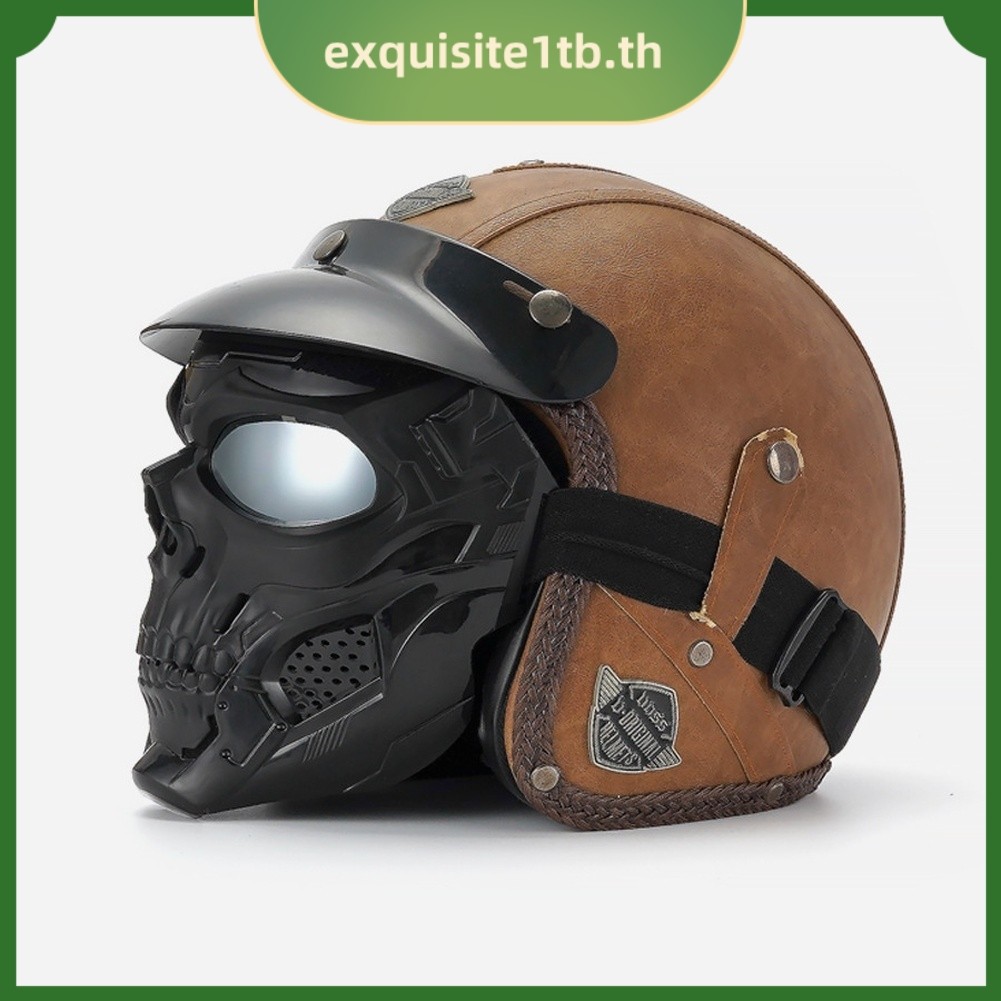 [GC]Skull Mask แว่นตาป้องกันรถจักรยานยนต์ UV400 Windproof Sandproof Unisex