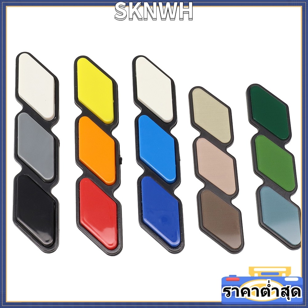 SIP-KNWHTri-สี 3 Grille Badgeสัญลักษณ์สําหรับToyotaสําหรับ4RunnerสําหรับRav4สําหรับHighlande