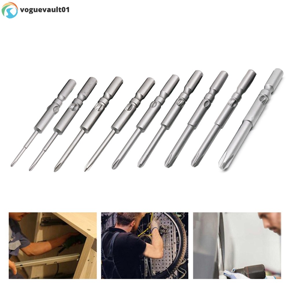 [VOGE] ดอกไขควงกลม 4 มม. PH00 PH0 PH1 PH2 ดอกไขควงไขว้ไฟฟ้าสําหรับ 800