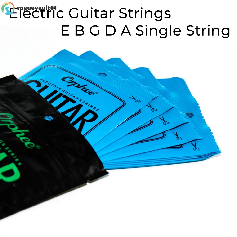 [VOGE] สายกีตาร์ไฟฟ้า Orphee EBGDA Single String Super Light Gauge 009-042