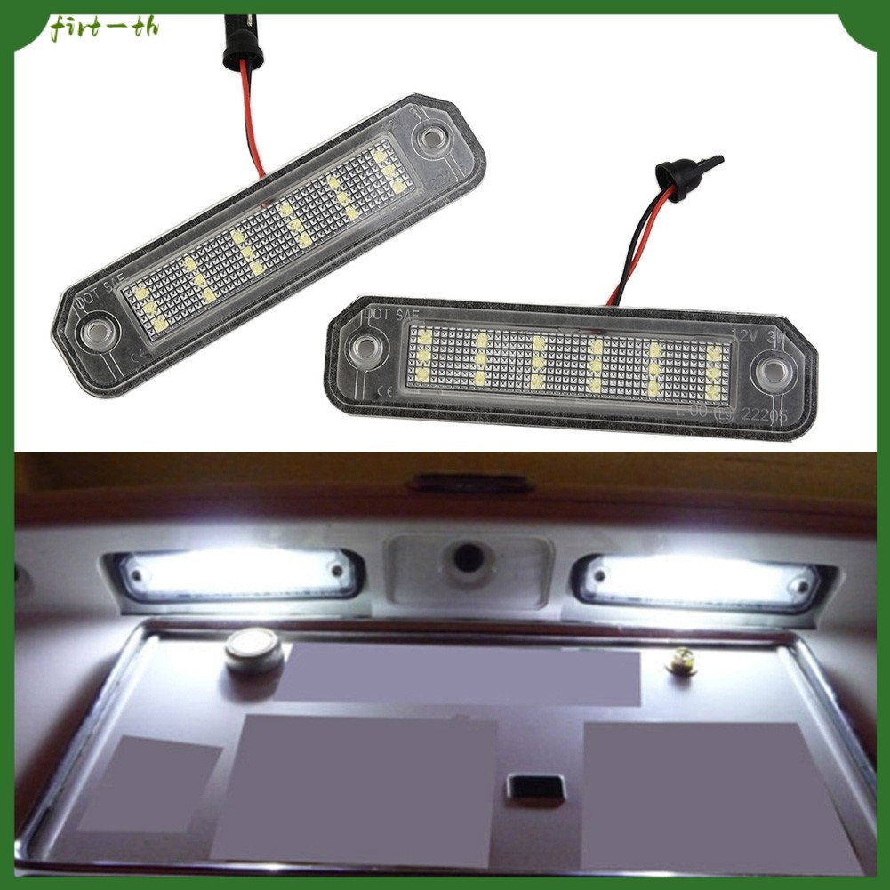 ไฟป้ายทะเบียน LED สีขาวสําหรับ Honda Civic EJ EM EK9 EK4 Del Sol 92-00