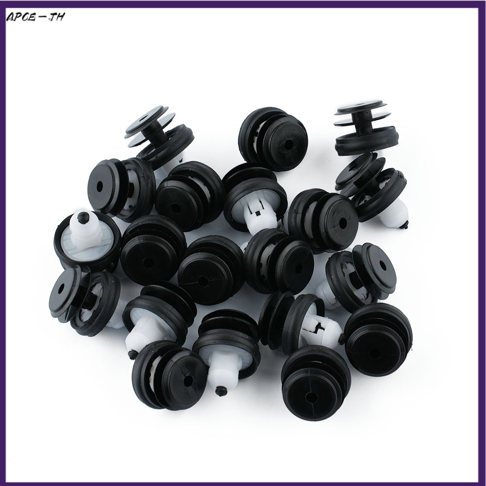 [th] สําหรับ BMW 3 5 6 สําหรับ X5 X6 สําหรับ X7 Z4 ประตู TRIM คลิปแผงพร้อมซีล 511-41-7-325-082 X20