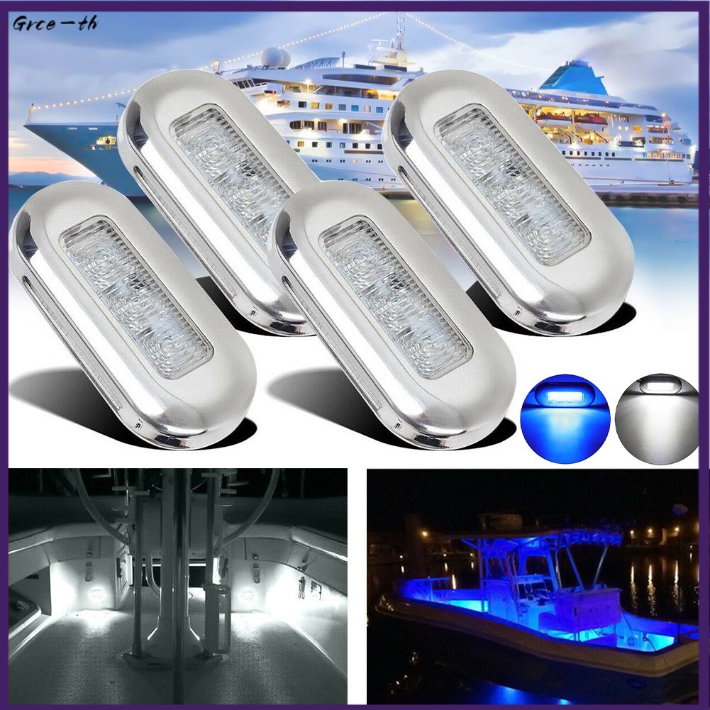 โคมไฟ LED กันน้ำ สำหรับเรือยอชท์และเรือนำ้ 12 โวลต์