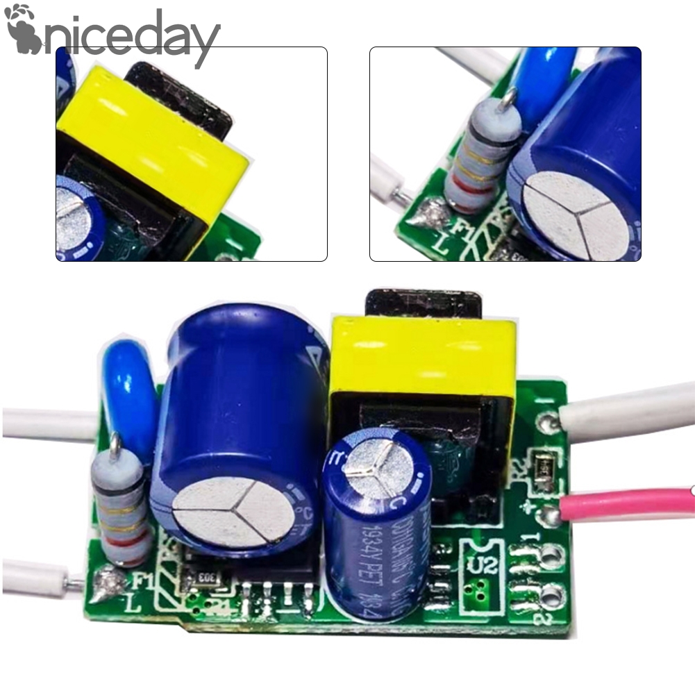 [ลดล้างสต๊อก]หม้อแปลงไฟฟ้า LED แรงดันกว้าง 6-24W สําหรับหลอดไฟ LED