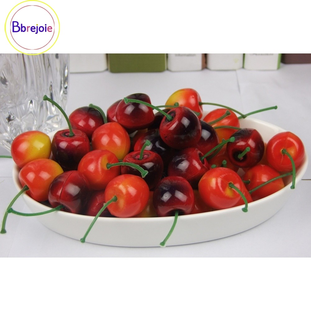 [สินค้าใหม่-Dec> ประดิษฐ์พลาสติก 20 ชิ้นสําหรับตกแต่งห้องนอน CHERRY สําหรับคริสต์มาสงานแต่งงาน❀