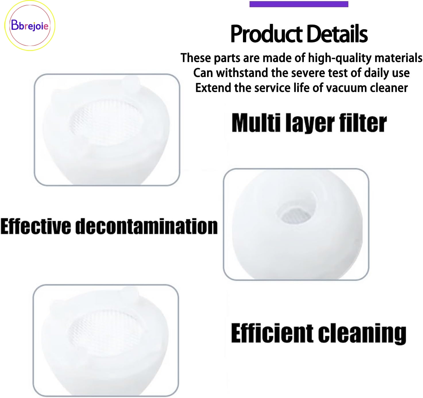 [สินค้าใหม่-Dec>J1 J2 J3 Robot Vacuum Cleaner Accessories Tank Filter Replacement Parts ❀