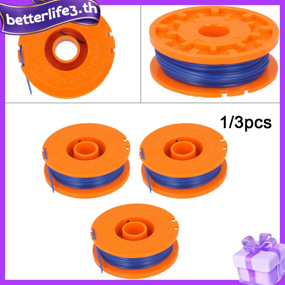 ⭐ดีที่สุด⭐สําหรับ Flymo Cordless CT250 CT250X Spool & Line Single Line Part