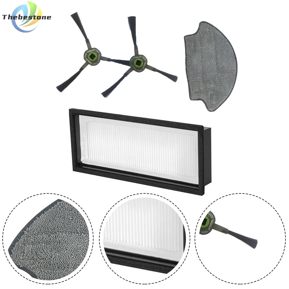 [THEBEST] ผ้าซับแปรงด้านข้างสําหรับเครื่องดูดฝุ่นหุ่นยนต์สําหรับสมาร์ท 2 สําหรับ ISWEEP 1705A