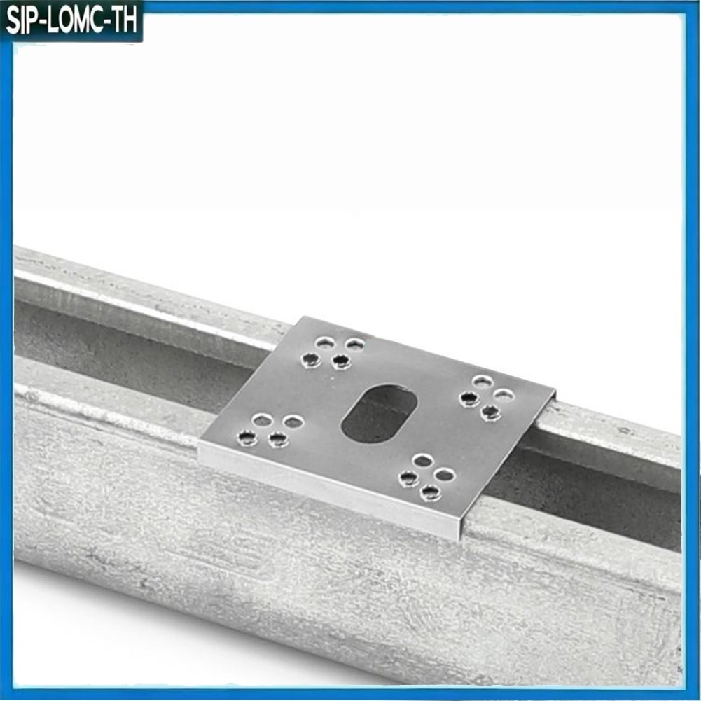 12.17 50X สแตนเลสแผงพลังงานแสงอาทิตย์ PV Grounding คลิปเครื่องซักผ้า 41.4x50 มม.สําหรับ RV เรือ