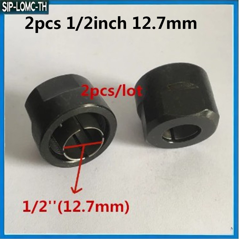 12.17 2X Collet Cone Nuts เปลี่ยนสําหรับ 3612Y 3612T 3612C 3612BR 3612CT 3600H อะไหล่