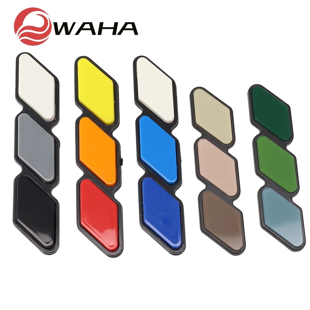 ตราสัญลักษณ์กระจังหน้าสามสี 3 สําหรับ Toyota 4Runner Rav4 Highlande