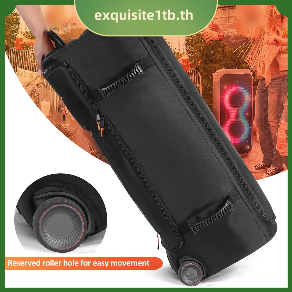 [EXQU-] กระเป๋าพกพากันน้ําสําหรับ JBL Partybox720 - Tote แบบพกพาพร้อมพิเศษ