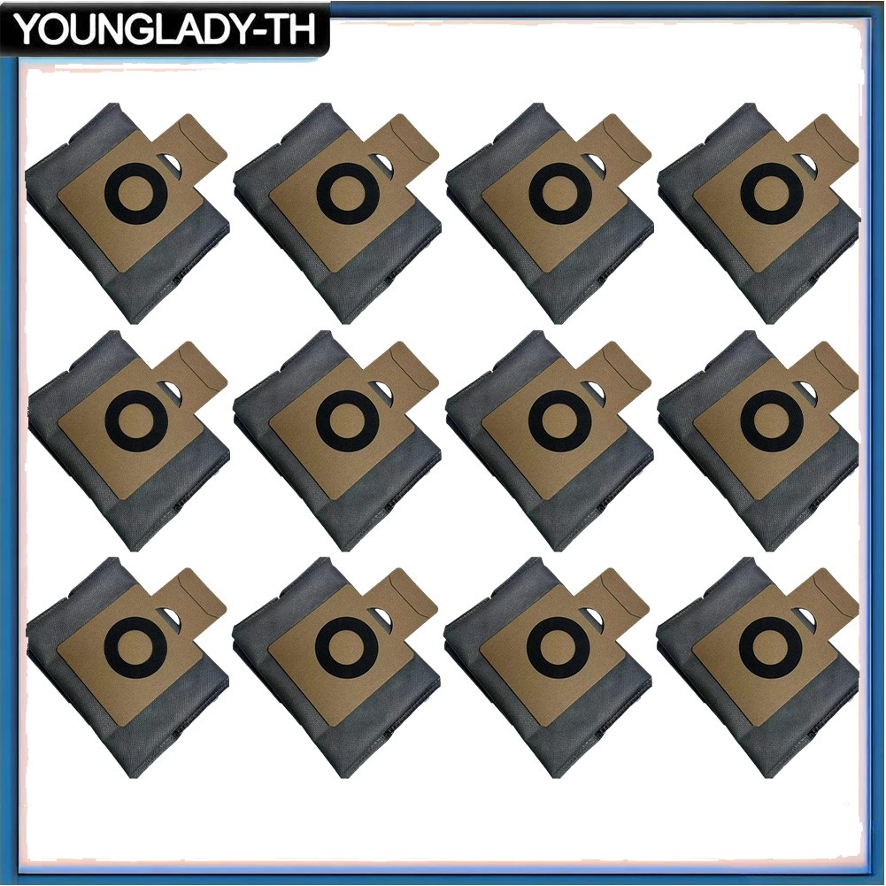 TH 12 ชิ้นสําหรับ Eufy X10 Pro สําหรับเครื่องดูดฝุ่นหุ่นยนต์ Omni X8 Pro ถุงเก็บฝุ่น