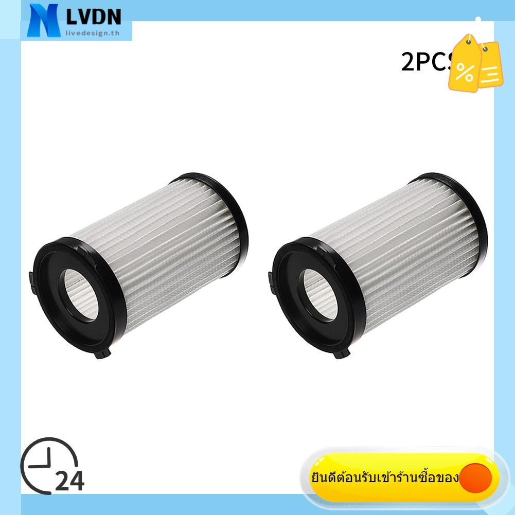 [LVDN] ตัวกรอง 2 ชิ้นสําหรับเครื่องดูดฝุ่นไร้สาย Turbo Tronic TT-VS6