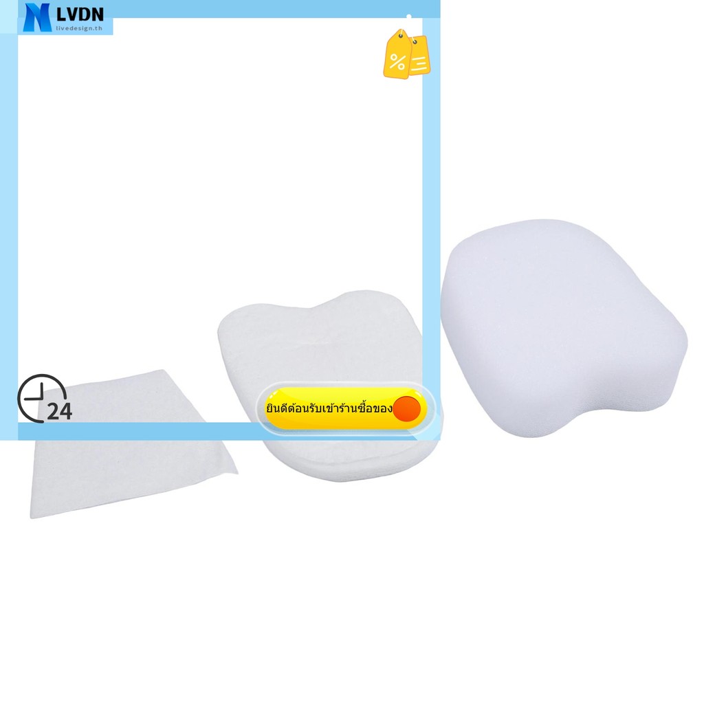 [LVDN] ชุดเปลี่ยนโฟมและกรอง 4 แพ็คสําหรับ Shark Rocket Deluxe Pro HV320,HV319Q