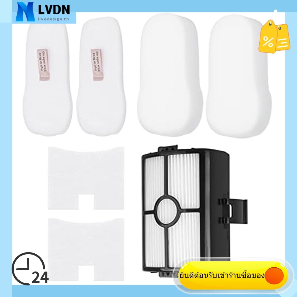 [LVDN] แผ่นกรองสําหรับเครื่องดูดฝุ่นไร้สาย Shark HZ500 HZ500UK HZ500UKT