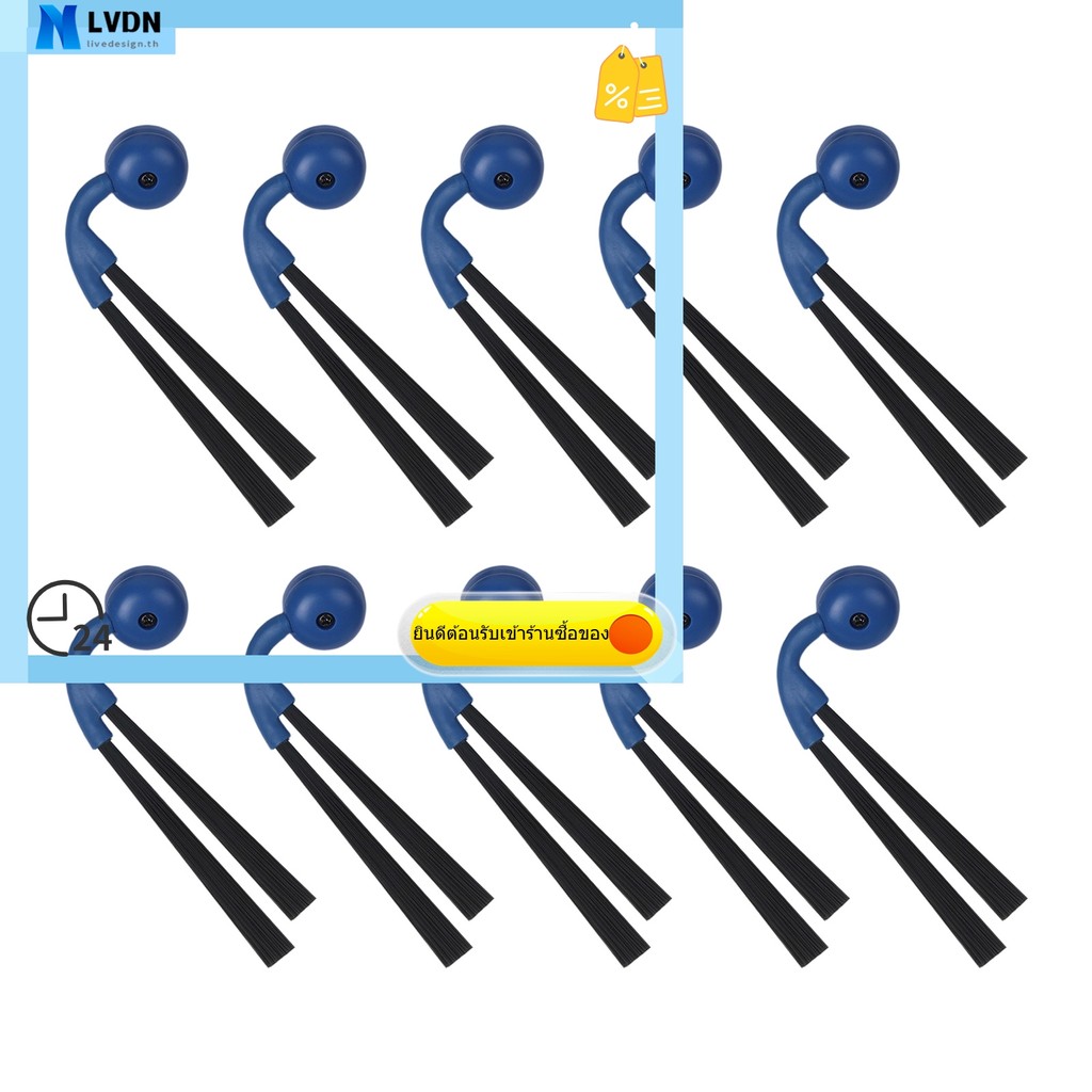 [LVDN] แปรงทําความสะอาดหุ่นยนต์ด้านข้างสําหรับ Ecovacs สําหรับ Deebot X9 Pro สําหรับ Omni/X9 Pro