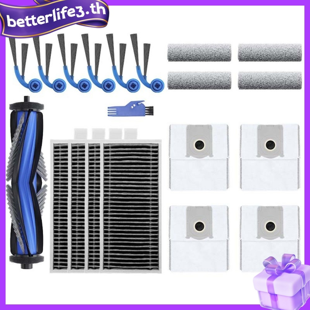 [ใหม่]ชุดอุปกรณ์อุปกรณ์เสริมเครื่องดูดฝุ่นสําหรับ Ecovacs สําหรับ Deebot T80 สําหรับเครื่องดูดฝุ่น O