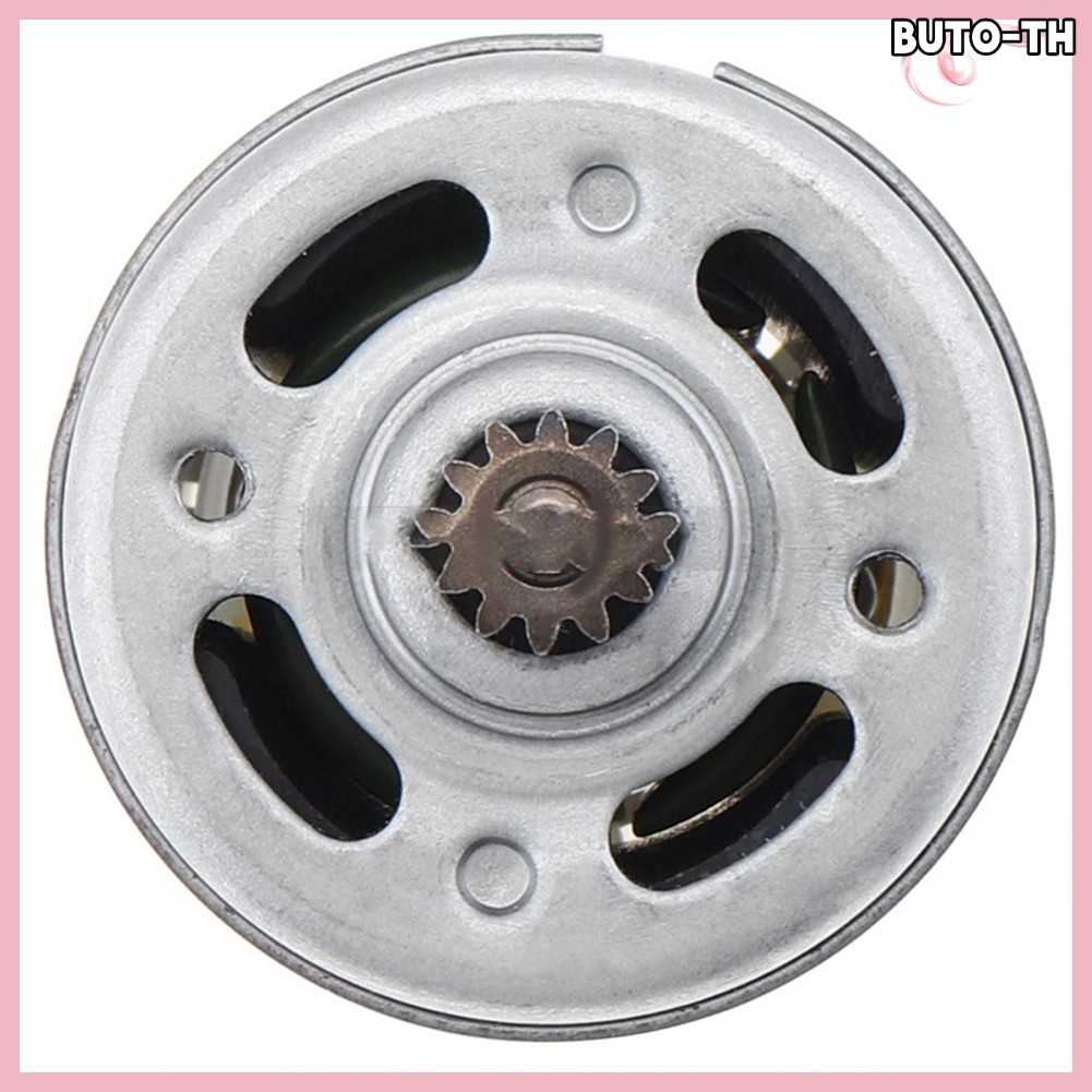 BUTO-RS550 DC มอเตอร์ 12V 14.4V 16.8V 18V 25V มอเตอร์มอเตอร์ไฟฟ้า 12 ฟัน