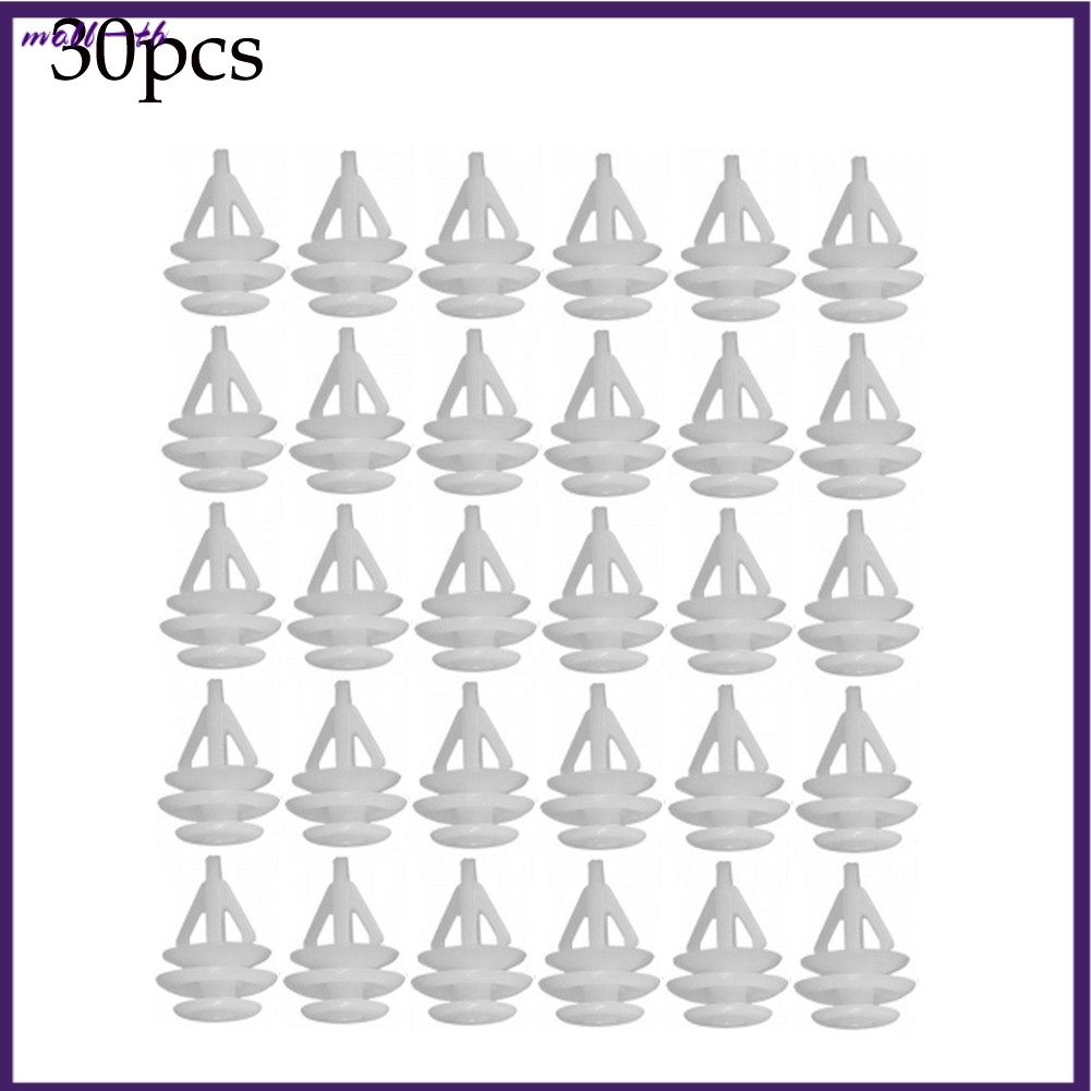 ⭐ ขายดี ⭐สําหรับ Acura 91566-SP0-003 ประตู Trim แผงปกหลังคลิป 30 ชิ้น