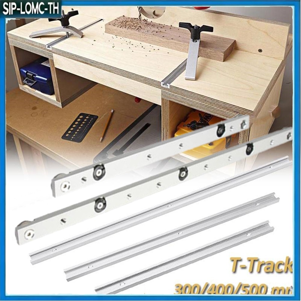 1.5 อะลูมินัมอัลลอย T-tracks Slot Miter Track และ Miter Bar Slider Table Saw Miter