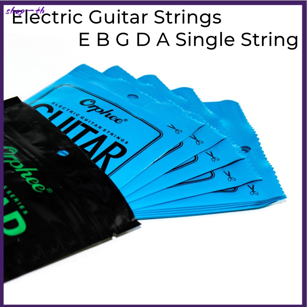 สายกีตาร์ไฟฟ้า Orphee EBGDA Single String Super Light Gauge 009-042