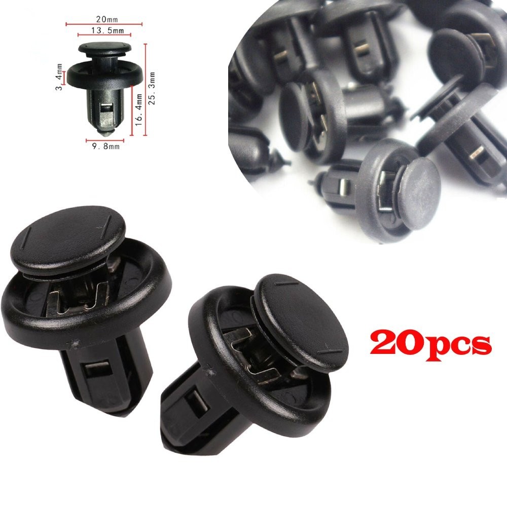 ⭐  สต็อกพร้อม⭐ I2Front กันชน Fix Clip Push Type Retainer W/โลหะ rt 91505-S9A-003 สําหรับ Honda