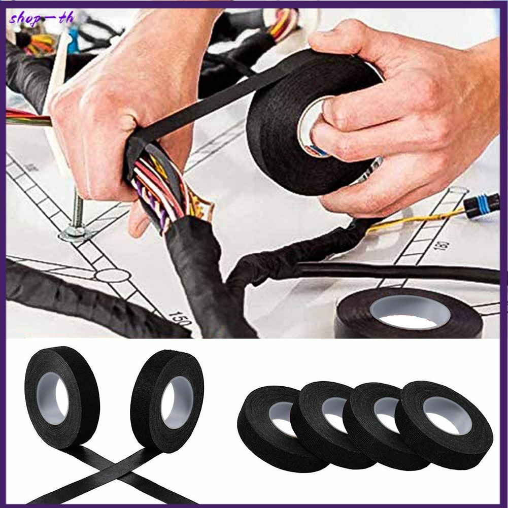 ⭐  สต็อกพร้อม⭐ I215M 9MM ผ้าทนความร้อนเทปสําหรับสายไฟรถยนต์