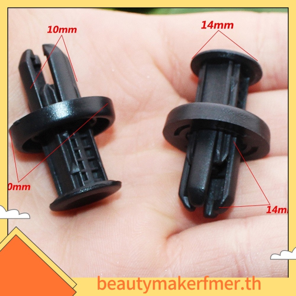 BUMKFM100pcs สําหรับ HONDA CITY,CIVIC,ACCORD,CRV,JAZZ,NEW MODEL BUMPER CLIP
