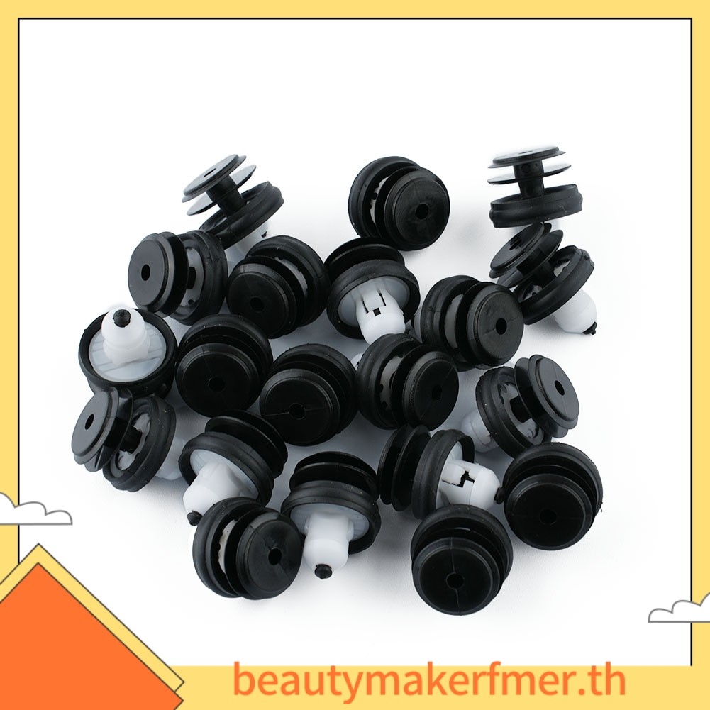 BUMKFMFOR สําหรับ BMW 3 5 6 X5 X6 X7 Z4 ประตู TRIM PANEL CLIP WITH SEAL 511-47-325-082 X20